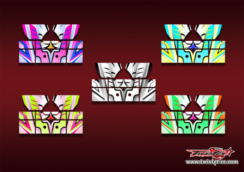 TR-TLRW-MA21     TLR Wing Metallic/Optical White Pattern Wrap ( Type A21 ) 5 Colors