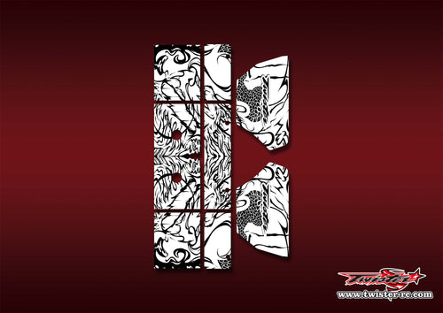 TR-TLRW-MT7   TLR Wing Pattern Wrap ( Type MT7 )