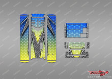 TR-TOB-MA3   T-Work's On Road Starter Box Metallic/Optical White Pattern Wrap ( Type A3 )