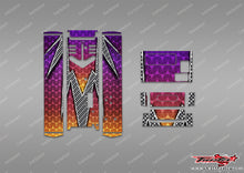 TR-TOB-MA3   T-Work's On Road Starter Box Metallic/Optical White Pattern Wrap ( Type A3 )