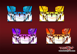 TR-TSAW-MA6   T-Work's 1/8 "Sprint" Airflow Buggy Wing Metallic/Optical White Pattern Wrap( Type A6 )4 Colors