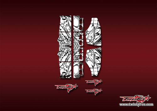 TR-TW-MT7   T-WORK'S Airflow Buggy Wing Pattern Wrap ( Type MT7 )