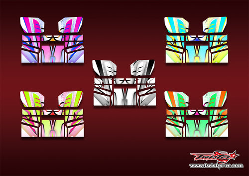 TR-VP23W-MA21   VP 2023 Wing Metallic/Optical White Pattern Wrap ( Type A21 ) 5 Colors