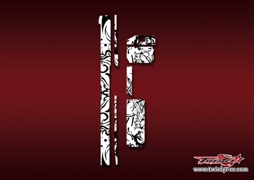 TR-XB822-MT7   XRAY XB8'22 Radio Box Pattern Wrap ( Type MT7 )