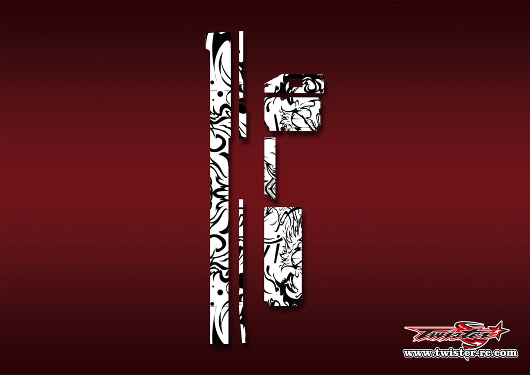 TR-XB822-MT7   XRAY XB8'22 Radio Box Pattern Wrap ( Type MT7 )