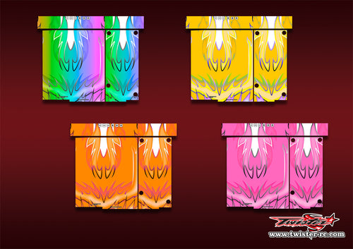 TR-master4-MA11  Muchmore Power master 4 Metallic/Optical White Pattern Wrap ( Type A11 )4 Colors