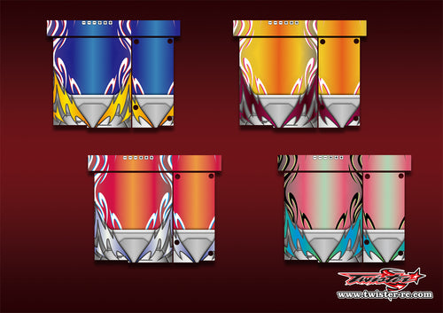 TR-master4-MA14   Muchmore Power master 4 Metallic/Optical White Pattern Wrap ( Type A14 )4 Colors