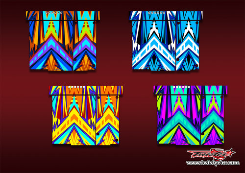 TR-master4-MA19   Muchmore Power master 4 Metallic/Optical White Pattern Wrap ( Type A19 ) 4 Colors