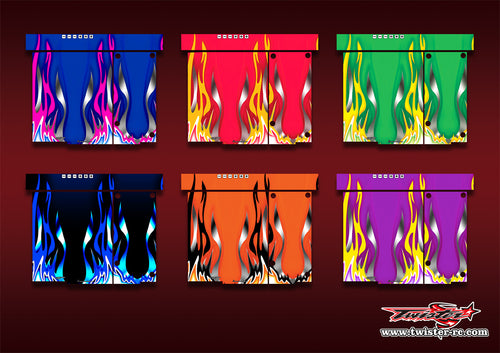 TR-master4-MA1    Muchmore Power master 4 Metallic/Optical White Pattern Wrap ( Type A1 ) 6 Colors