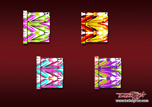 TR-master4-MA22   Muchmore Power master 4 Metallic/Optical White Pattern Wrap ( Type A22 ) 4 Colors