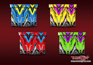TR-master4-MA23   Muchmore Power master 4 Metallic/Optical White Pattern Wrap ( Type A23 ) 4 Colors