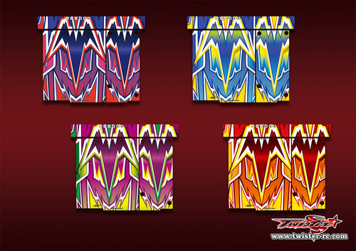 TR-master4-MA4    Muchmore Power master 4 Metallic/Optical White Pattern Wrap ( Type A4 ) 4colors