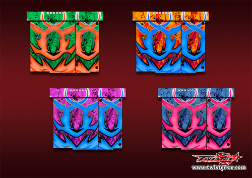 TR-master4-MA7    Muchmore Power master 4 Metallic/Optical White Pattern Wrap ( Type A7 )4 Colors