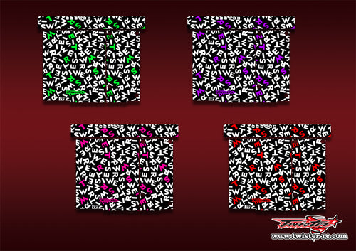 TR-master4-MT1    Muchmore Power master 4 Optical White Pattern Wrap ( Type MT1 )4 Colors