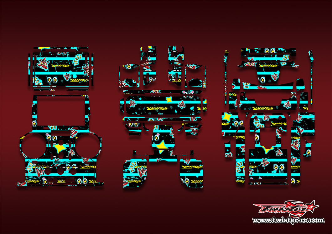 TR-PL18-MT6    Flysky PL18 Pattern Wrap ( Type MT6 )