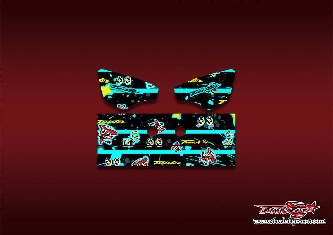 TR-K3W-MT6   Kyosho MP9 TKI3 Wing Pattern Wrap ( Type MT6 )