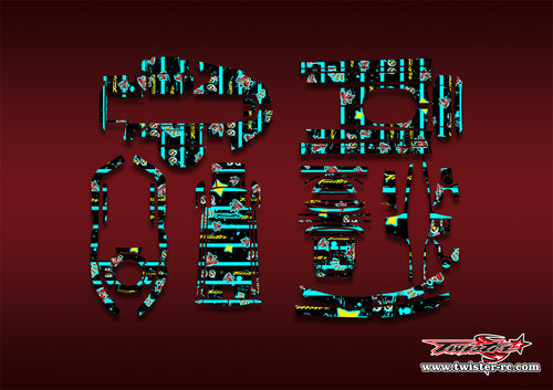 TR-T6PV-MT6   Futaba T6PV Pattern Wrap ( Type MT6 )