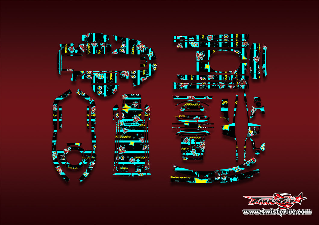 TR-T6PV-MT6   Futaba T6PV Pattern Wrap ( Type MT6 )