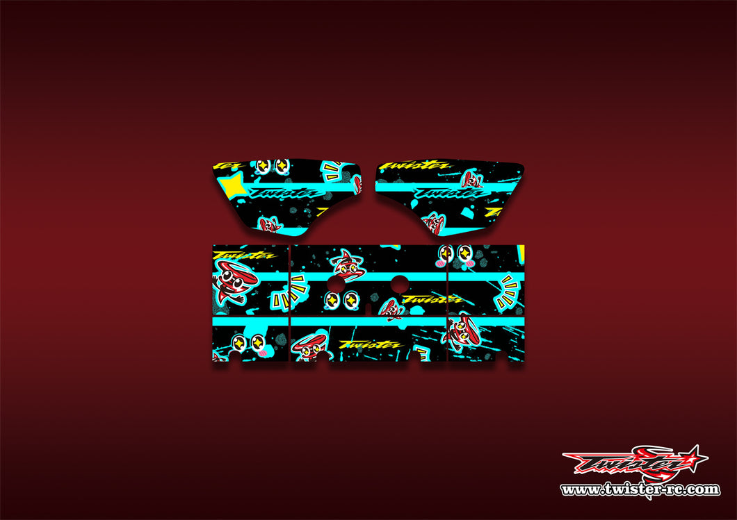 TR-S8W-MT6   Serpent SRX8 Wing Pattern Wrap ( Type MT6 )