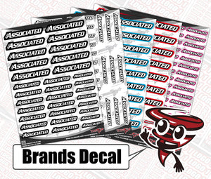 TEAM ASSOCIATED  Brands Decal