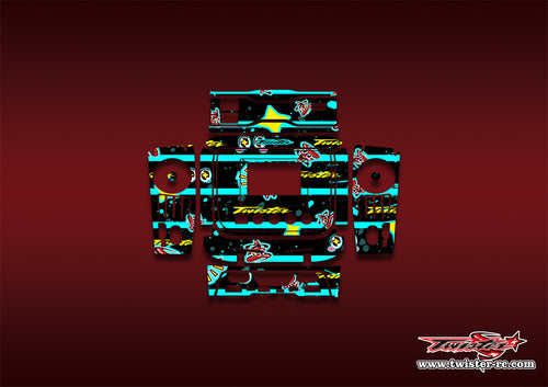 TR-Q200-MT6   Sky RC Q200 Charger Pattern Wrap ( Type MT6 )