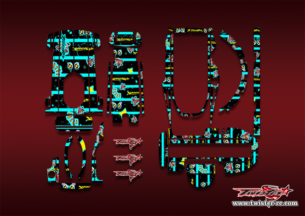 TR-4PV-MT6    Futaba 4PV Pattern Wrap ( Type MT6 )