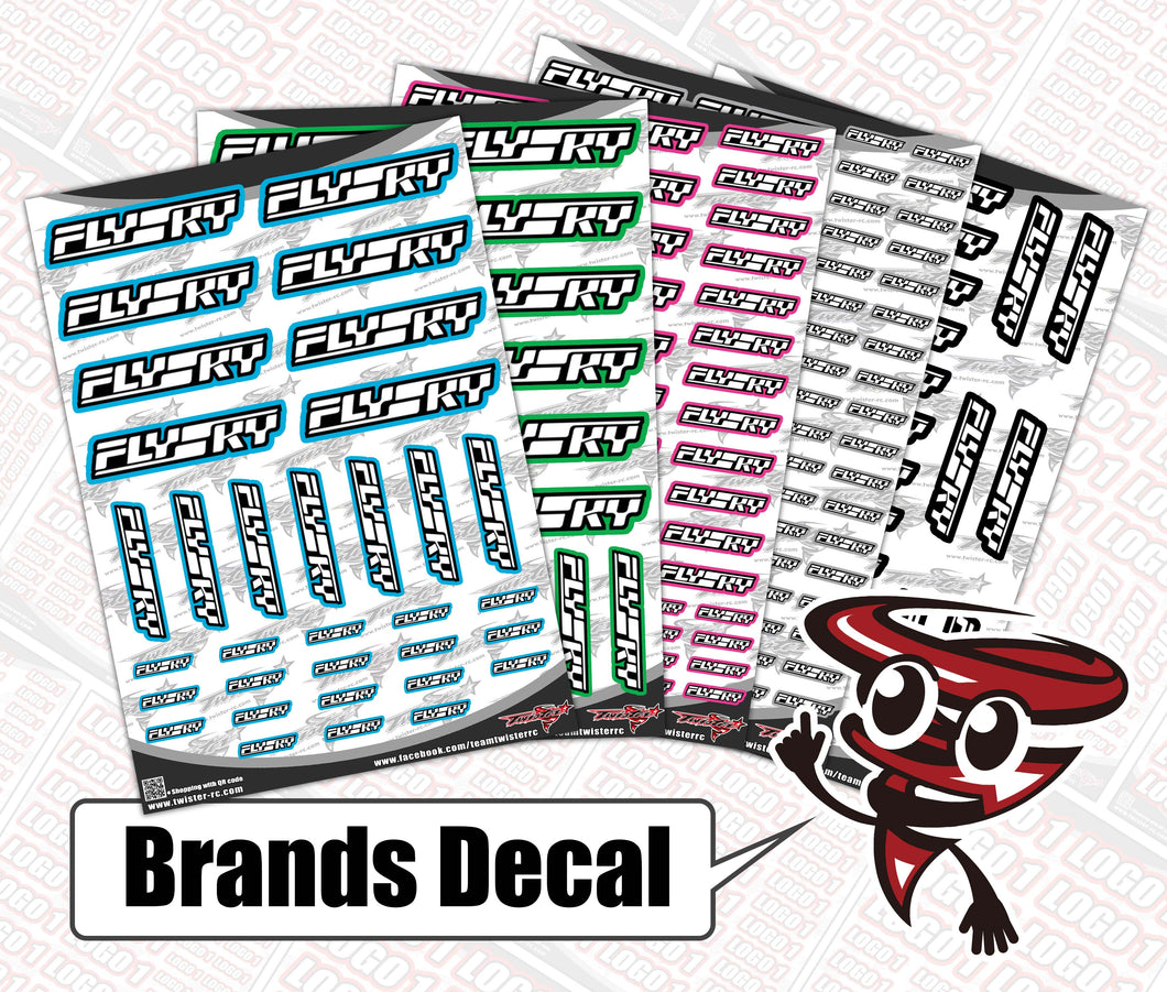 FlySky  Brands Decal