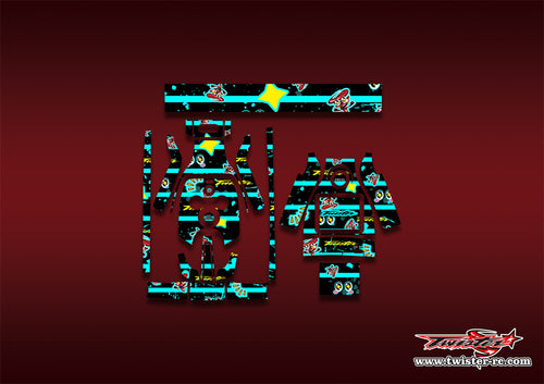 TR-SRH-MT6   SARAMONIC WiTalk SRH Pattern Wrap ( Type MT6 ) 2pcs.