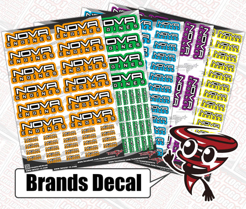 NOVA  Brands Decal