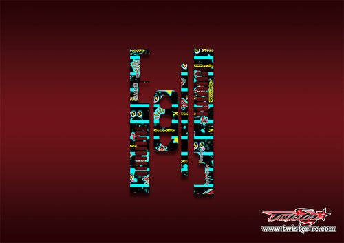 TR-B6neo-MT6   SKYRC B6neo Pattern Wrap ( Type MT6 )