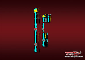 TR-XB822-MT6   XRAY XB8'22 Radio Box Pattern Wrap ( Type MT6 )
