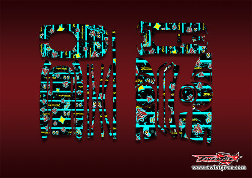 TR-4S-MT6    Hitec LYNX 4S Pattern Wrap ( Type MT6 )