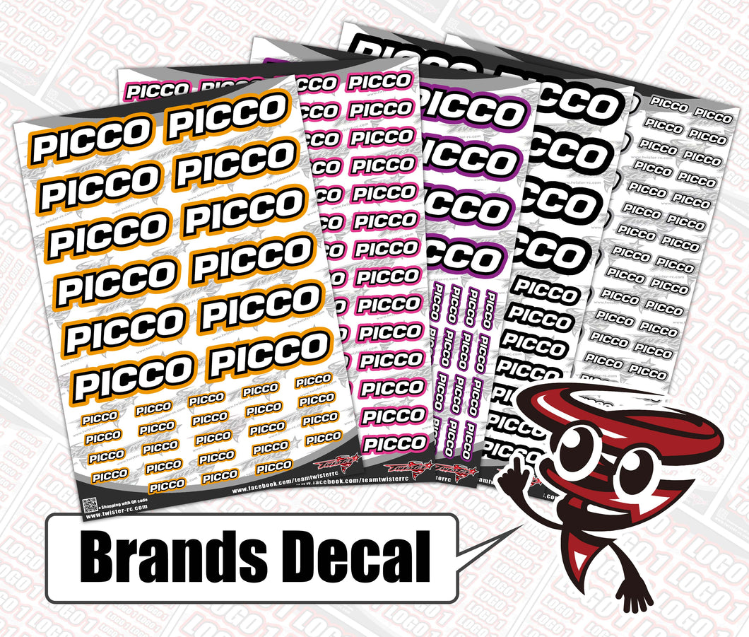PICCO  Brands Decal