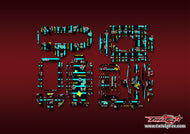 TR-T10PXR-MT6    Futaba T10PXR Pattern Wrap ( Type MT6 )