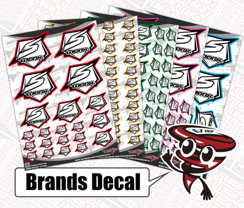 SWORKZ  Brands Decal (S18)