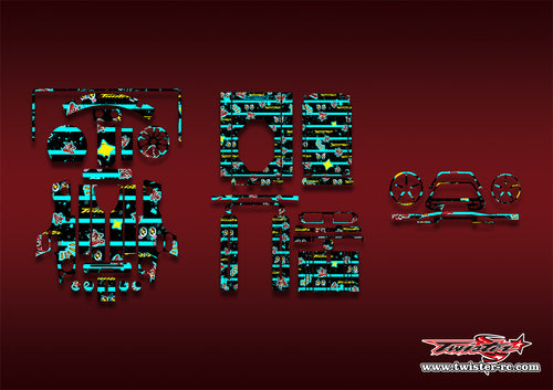 TR-NB4PRO-MT6    Noble NB4 Pro/NB4 Pro+ Pattern Wrap ( Type MT6 )