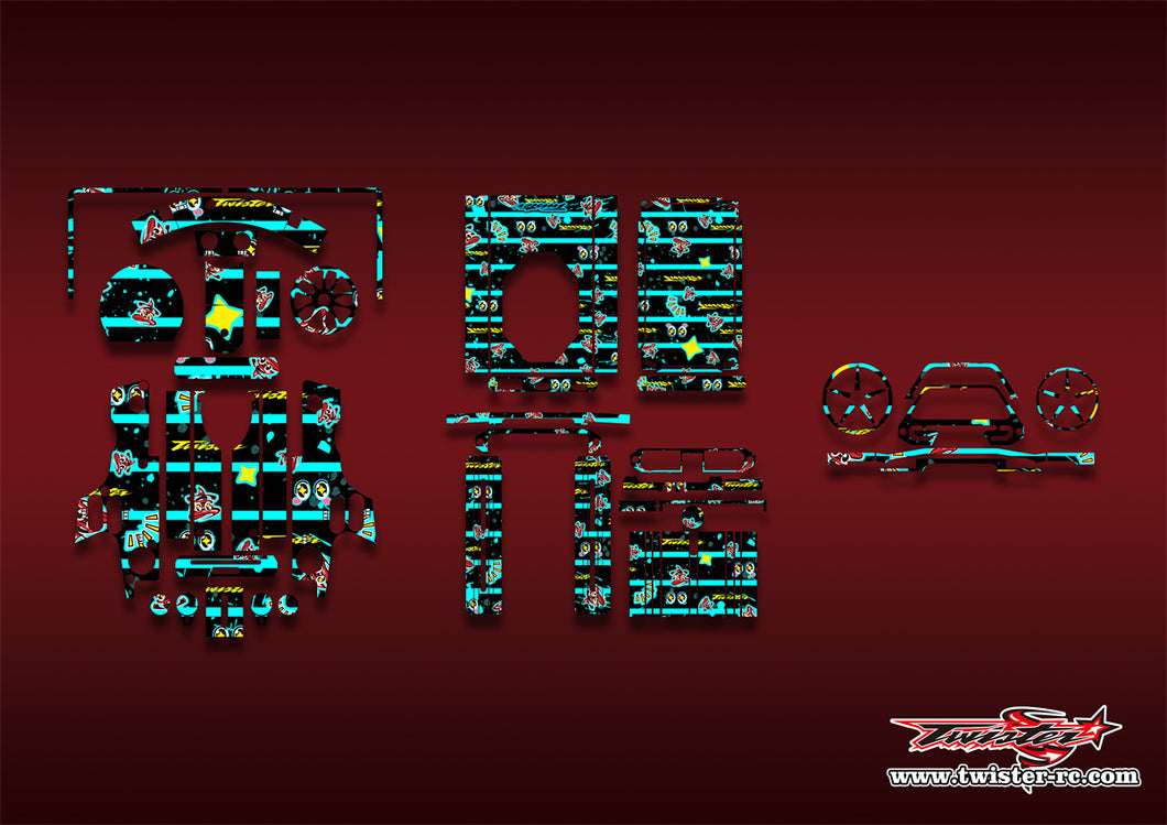 TR-NB4PRO-MT6    Noble NB4 Pro/NB4 Pro+ Pattern Wrap ( Type MT6 )