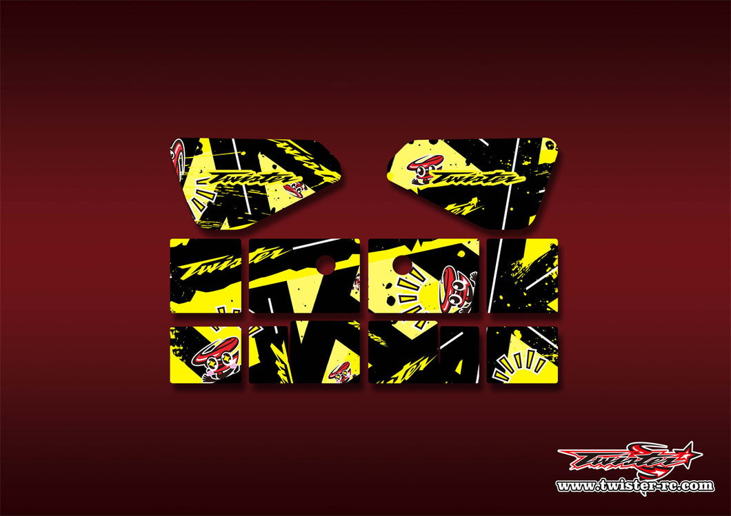 TR-X8W-MT5   Xray XB8 Wing Pattern Wrap ( Type MT5 )