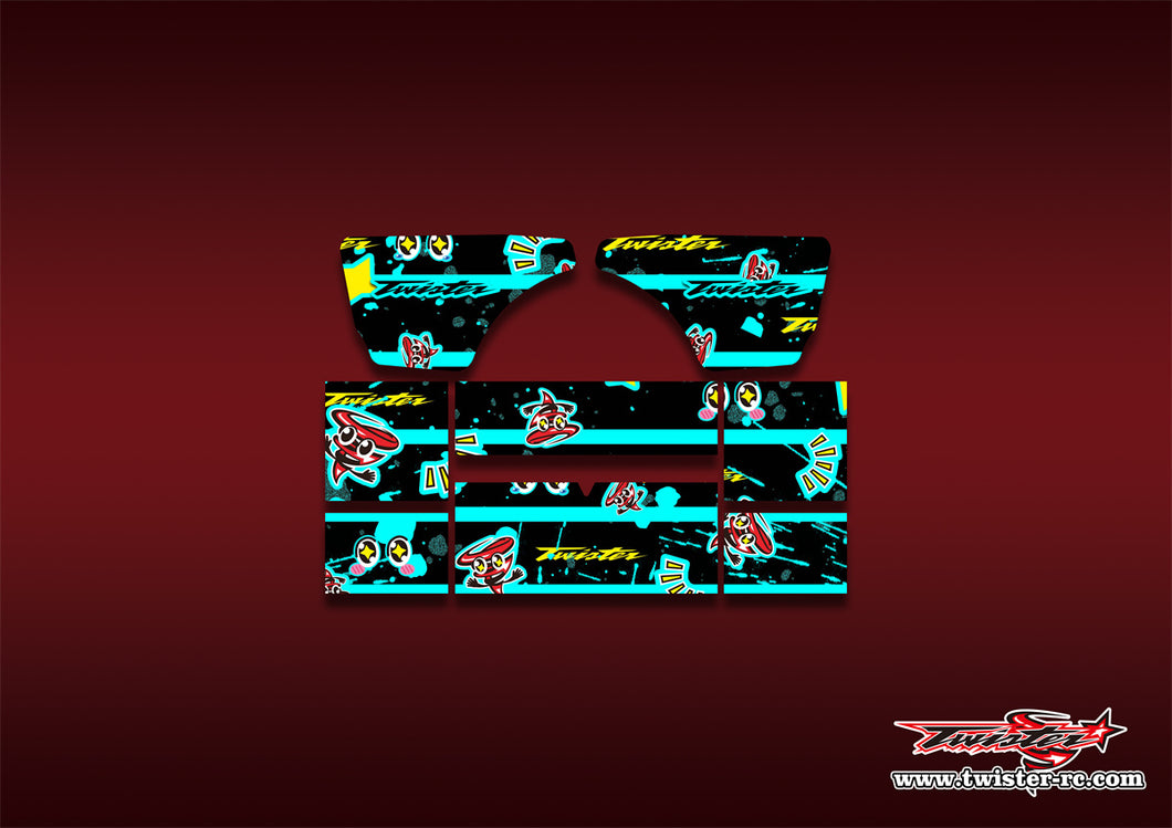 TR-M8RW-MT6   Mugen MBX8R Wing Pattern Wrap ( Type MT6 )