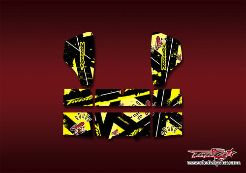 TR-HBW-MT5    HB Racing Wing Pattern Wrap ( Type MT5 )