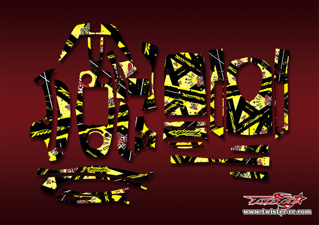 TR-GT5-MT5    Flysky GT5 Pattern Radio Wrap ( Type MT5 )