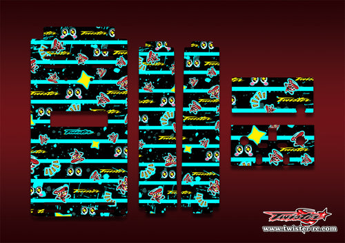 TR-TB-MT6   T-Work's Off Road Starter Box Pattern Wrap ( Type MT6 )