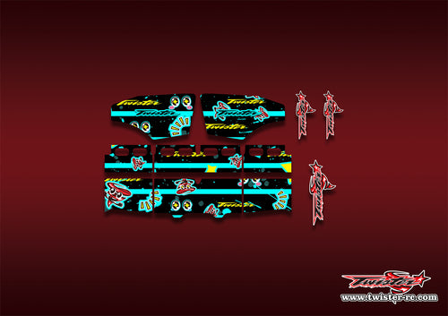 TR-TW-MT6   T-WORK'S Airflow Buggy Wing Pattern Wrap ( Type MT6 )