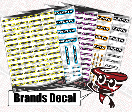 JCONCEPTS  Brands Decal