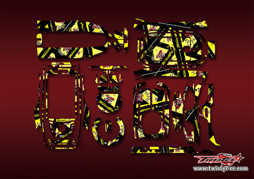 TR-FSG11P-MT5    Flysky FS-G11P Pattern Radio Wrap ( Type MT5 )