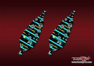 TR-B7CP-MT6   Team Associated RC10 B7 Chassis Protector Pattern Wrap ( Type MT6 )
