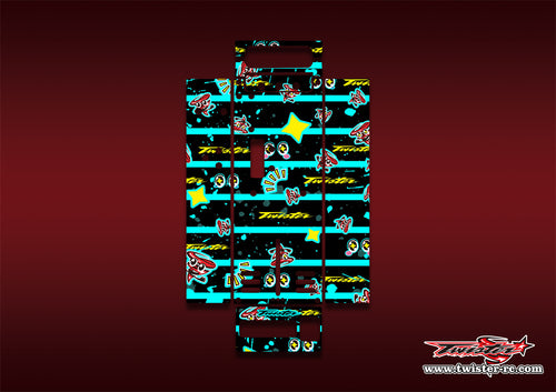 TR-HON-MT6   Hudy On Road Starter Box Pattern Wrap ( Type MT6 )