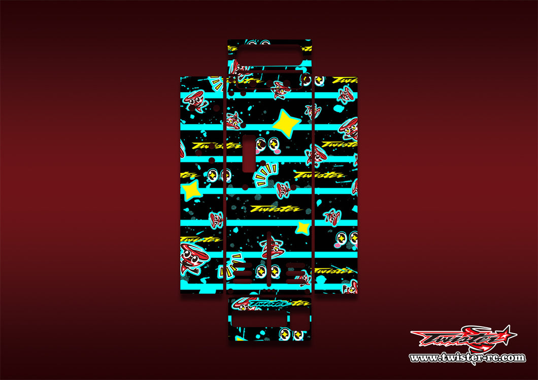 TR-HON-MT6   Hudy On Road Starter Box Pattern Wrap ( Type MT6 )