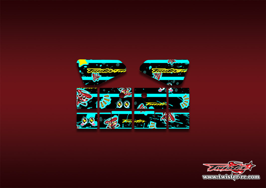 TR-X8W-MT6   Xray XB8 Wing Pattern Wrap ( Type MT6 )