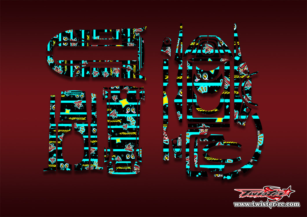 TR-7PXR-MT6    Futaba 7PXR Pattern Wrap ( Type MT6 )